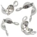 Miniatyrbilde 7 av 10: 200 stk Crimp Beads Cord Knot Deksler End Cap Connector Clasps 5 5 5