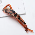 Miniatyrbild 3 av 10: Ättiksyra Banan Clip Leopard Print Hårklor CC C