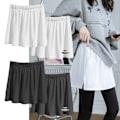 Miniatyrbilde 8 av 10: A-Line skjorte Split Flare Hem WHITE XLA A White XLA-A