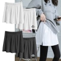 Miniatyrbillede 8 af 10: A-Line skjorte Split Flare Hem SORT XLA A Black XLA-A