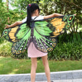 Miniatyrbilde 2 av 10: Fairy Shawl Butterfly Wings 4 4 4