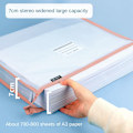 Miniatyrbild 10 av 10: Mesh blixtlåspåse påse Transparent filpåse FÄRG 3 FÄRG 3 Color 3
