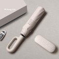 Miniatyrbillede 1 af 10: Ringspænde Paraply Fuldautomatisk Paraply BEIGE beige