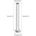 Miniatyrbilde 1 av 8: 100 stk aluminium flatt truss hode halvt tubular nagler M2 X M2 x 18mm