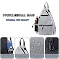 Miniatyrbillede 5 af 9: Pickleball Ketsjere Rygsæk Pickleball Paddle Bag SORT Black