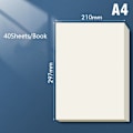 Miniatyrbillede 1 af 10: Blankt udkast til papirberegningspapir A4BANK-40ARK A4Bank-40Sheets