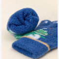 Miniatyrbild 5 av 10: Stickade handskar för barn Stickade yllehandskar MÖRKBLÅ Dark Blue