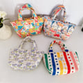 Miniatyrbillede 10 af 10: Flower Handbag Tote Bag A A A