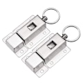Miniatyrbilde 1 av 6: Fjærlåsestift Manuell Trekk Ringstift 2 STK 2 STK 2pcs