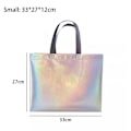 Miniatyrbillede 1 af 10: 1 stk Non-woven Tote Bag Shopping Bag S S S