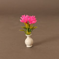 Miniatyrbillede 1 af 10: Dukkehus Miniature Plastic Simulation Vase 3 3 3