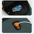 Miniatyrbillede 2 af 10: Brysttaske Messenger Bag SORT Black