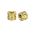 Miniatyrbilde 5 av 5: 100 stk riflede innsatsmuttere Gjengede innsatser M4X10MMX6MM M4x10mmx6mm