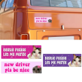 Miniatyrbild 3 av 10: 10st Nice Driver Car Sticker Självhäftande Learner Driver C-10PCS