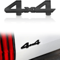 Miniatyrbillede 1 af 6: 2 stk. Universal 4X4 Bilemblem Badge Bil Sticker Decals 3D Metal