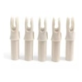 Miniatyrbilde 1 av 8: 15 STK Arrow Tail Nock Arrow HVIT white