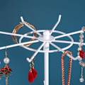 Miniatyrbild 9 av 10: Smycken Display Stativ Halsband Organizer VIT 40CM 40CM White 40cm-40cm