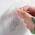 Miniatyrbilde 3 av 10: Dobbelthullsskrueklistremerke Sporløs spiker 10 10 10