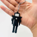 Miniatyrbilde 5 av 10: 1 stk nøkkelring ornament Skibidi toalettanheng F F