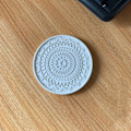 Miniatyrbillede 1 af 10: Diatomit Isolerede Mat Coasters HVID White