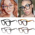 Miniatyrbilde 9 av 10: Anti-Blue Light Glasses Square Eyeglasses 7 7 7