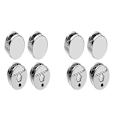 Miniatyrbillede 1 af 6: 8 Stk Beslag Spejl Monteringsclips Fast Fitting