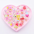 Pikkukuva 1 / 10: 36 kpl Lasten sarjakuvasormukset, Candy Flower set Style 6