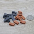 Miniatyrbilde 6 av 10: 5/10/50/70 stk Sandbord Murstein Simulering Murstein 3 3 3