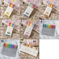 Pikkukuva 3 / 10: 5 väriä/laatikko set Fluoresoiva kynä G (15 kpl) G(15pcs)