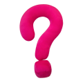 Pikkukuva 1 / 10: Kysymysmerkki Kaulatyyny U-saped tyyny TUMMAN PINK Dark Pink