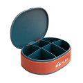 Miniatyrbilde 7 av 10: Pilleboks Pilledispenserboks HVIT White