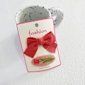 Miniatyrbillede 1 af 10: 2 STK Little Girl Bowknot Hårspænder RØDE red