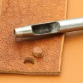 Miniatyrbillede 6 af 10: 1 stk Læder hulmaskine Oval hulmaskine 2X6MM 2X6MM 2x6mm