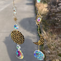 Pikkukuva 4 / 8: Crystal Sun Catchers Rainbow Prisms riipus A A A