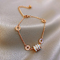 Miniatyrbild 10 av 10: Hjärtformat armband Snake Chain Bangle 1 1 1