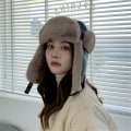 Miniatyrbild 9 av 10: Trapper Hat Beanies Hat ROSA pink