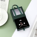 Miniatyrbild 8 av 8: Förpackningskartong Presentpåse SVART STOR black Large