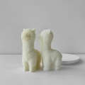 Miniatyrbilde 5 av 10: Alpakka silikon lysform Silikonform S S S