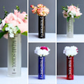 Miniatyrbilde 4 av 9: Akrylbokvase Bokstøttevase C C C