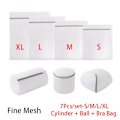 Pikkukuva 1 / 10: 1 kpl mesh pyykkikori 7 kpl / set 7 kpl / set 7Pcs/set