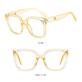 Miniatyrbillede 7 af 10: Anti-Blue Light Briller Firkantede Briller LEOPARD PRINT Leopard print