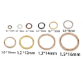 Pikkukuva 2 / 10: Avaa hyppyrenkaat Split Rings -liittimet 6MM4 4 6mm4