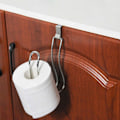 Miniatyrbillede 5 af 10: Toiletpapirholder Tissue Håndklæderulle Dispenser SORT black