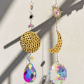 Pikkukuva 5 / 8: Crystal Sun Catchers Rainbow Prisms riipus A A A