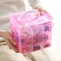 Pikkukuva 7 / 10: Läpinäkyvä korujen organizer case Transparent