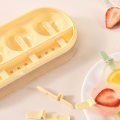Miniatyrbillede 4 af 10: Ice Cube Form Popsicle Form GUL POPSICLE MODE POPSICLE Form yellow Popsicle Mold-Popsicle Mold