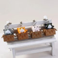 Miniatyrbilde 5 av 10: Little Cat Nøkkelring Creative Bag Pendant GUL Yellow
