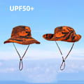 Miniatyrbillede 2 af 9: Fiskehat Sommer Strand Solhatte GRÅ Gray