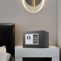 Miniatyrbillede 8 af 10: Digital sikker pengeboks pengeboks SORT black