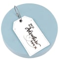 Miniatyrbild 3 av 7: Bagageetiketter Bagage Handväska Etikett SVART Black